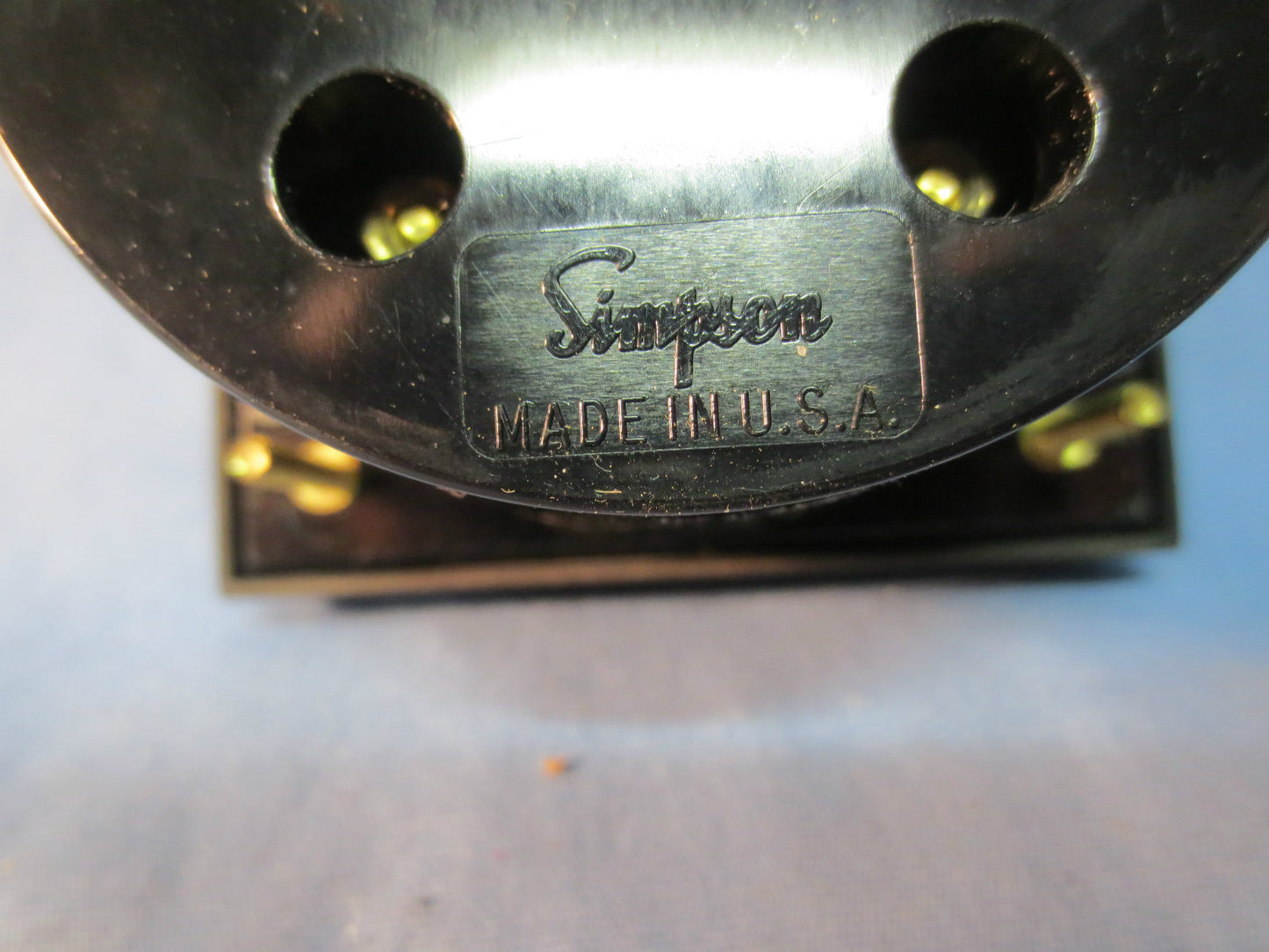 SIMPSON 17501 ANALOG PANEL METER, DC Current, 0µA to 500µA - NEW in BOX