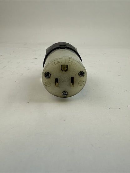 HUBBELL HBL5269C INSULGRIP RECEPTACLE CONNECTOR 125V 15A