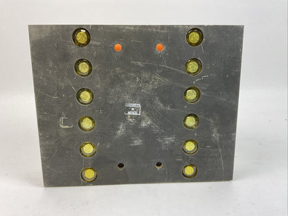 GOULD 64033J FUSE BLOCK 600V 400AMP 3POLE CLASS J AMP-TRAP 2000 AJT225 FUSE 225A