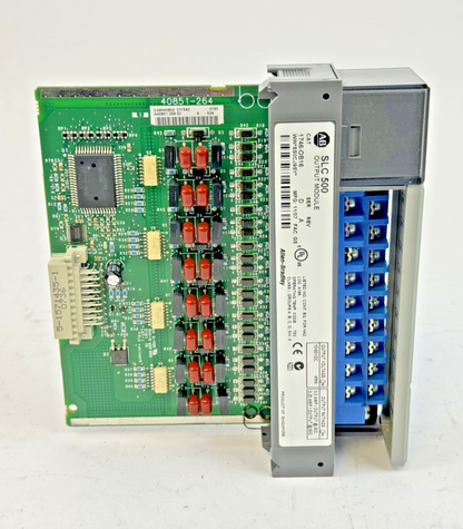 ALLEN-BRADLEY - 1746-OB16 SER. D REV. A - SLC 500 OUTPUT MODULE