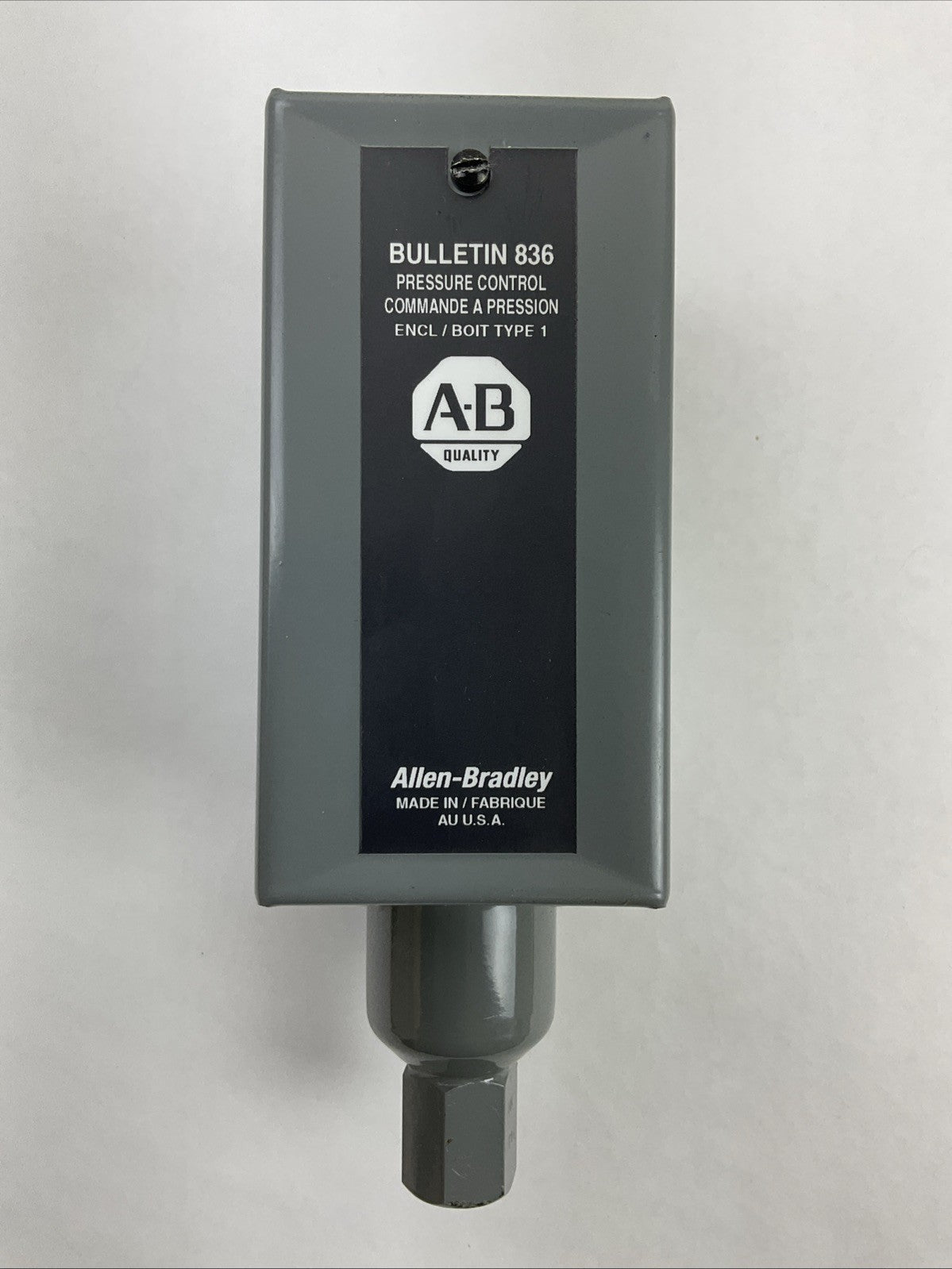 ALLEN BRADLEY K00715715E PRESSURE CONTROL SWITCH