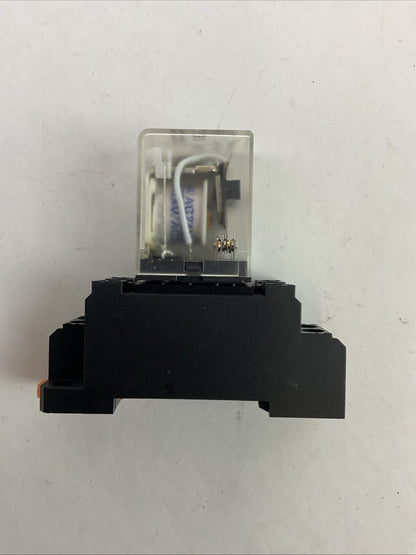 MXUTEUK HH52P-L RELAY 6-380VAC 5A 6-220VDC 5A PYF08A-E RELAY SOCKET 250VAC 7A