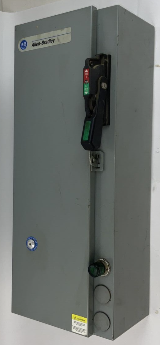 ALLEN BRADLEY 512-BAB-1E-6P-24R COMBINATION MOTOR CONTROLLER SER.1 480V