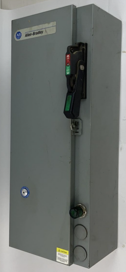 ALLEN BRADLEY 512-BAB-1E-6P-24R COMBINATION MOTOR CONTROLLER SER.1 480V