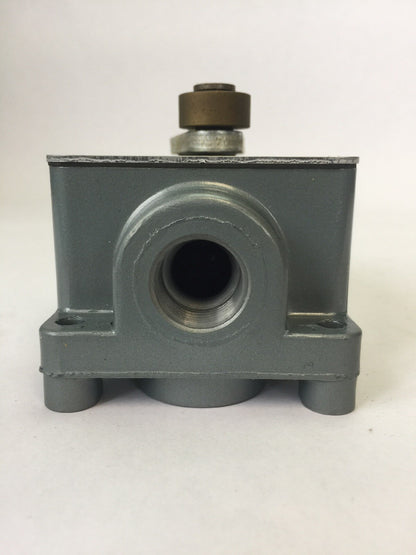 ALLEN BRADLEY 801-ASC29 LIMIT SWITCH ROLLER LEVER  600V AC/DC NO-NC CONTACT