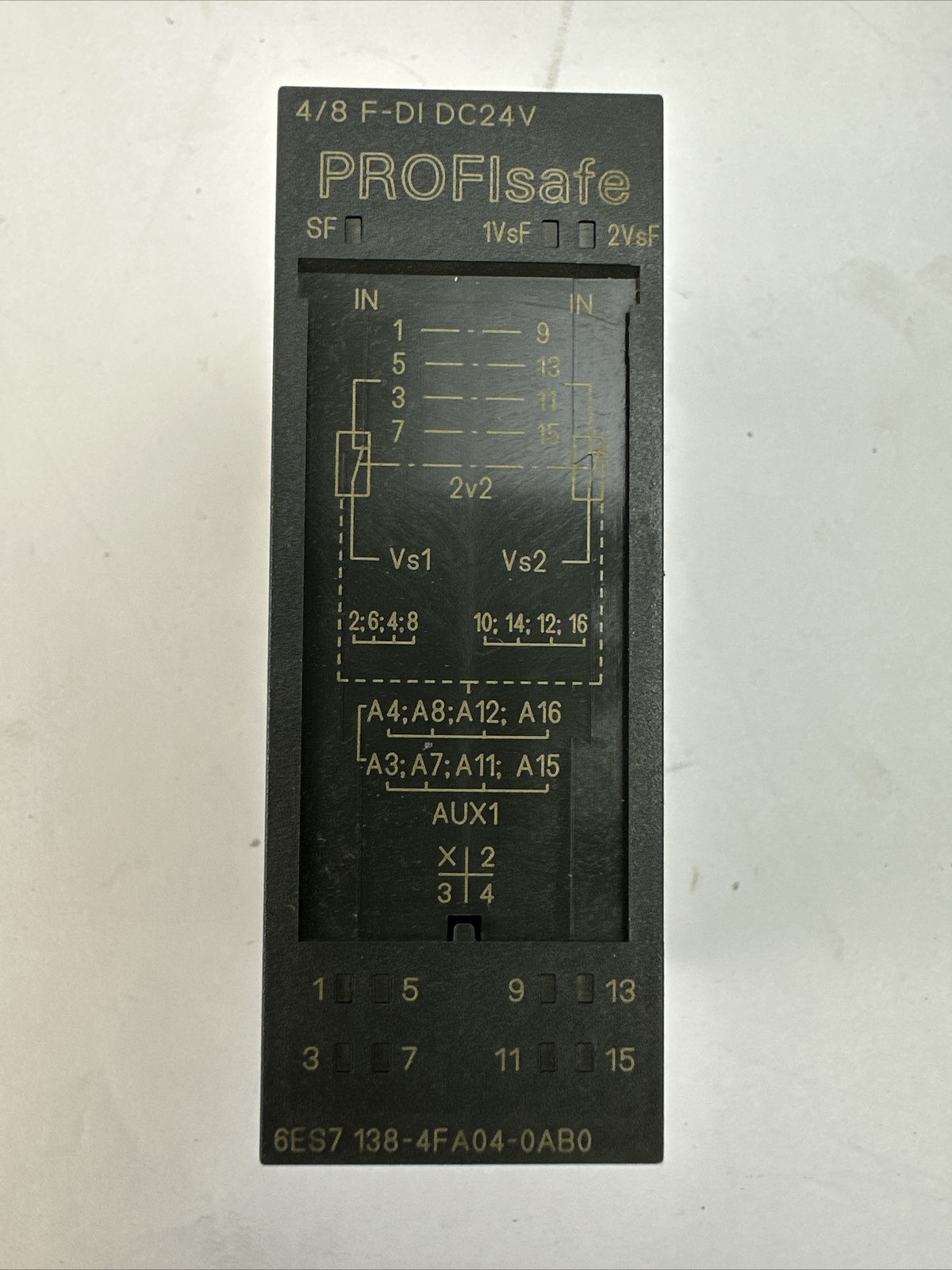 SIEMENS 1P 6ES7 138-4FA04-0AB0 SIMATIC S7 PROFIsafe 4/8 F-DI DC24V MODULE