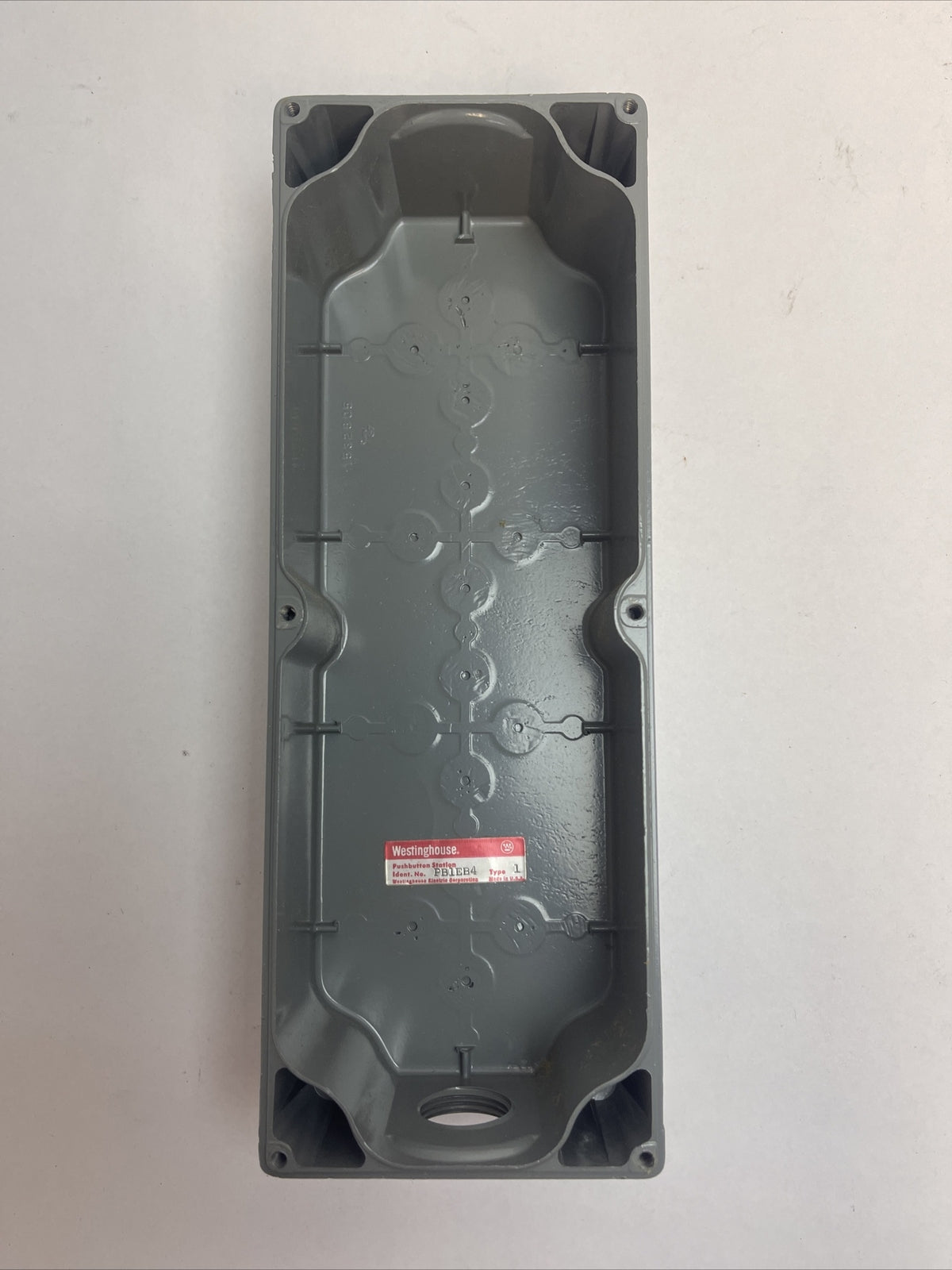 WESTINGHOUSE PB1EB4 PB1EC4 PUSHBUTTON 4 UNIT ENCLOSURE TYPE 1