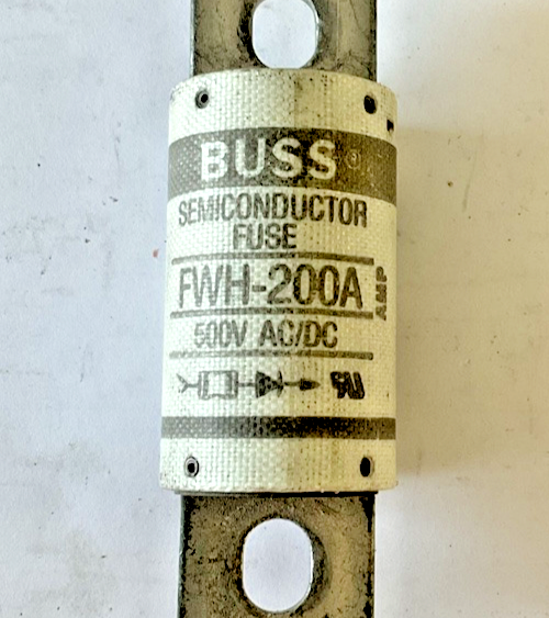 BUSS FWH-200A SEMICONDUCTOR FUSE  500VAC/DC ***LOTOF2***
