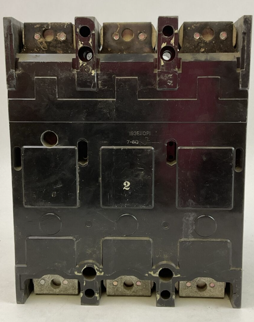 GE TJ4VF26 CIRCUIT BREAKER FRAME 600A 600VAC 3P MOD 5 MICRO VERSA TRIP T4VT 500A