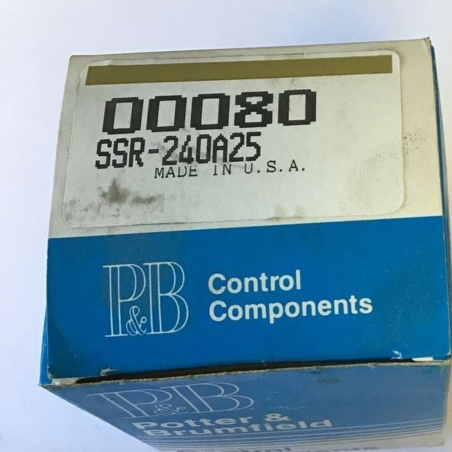 POTTER&BRUMFIELD SOLID STATE RELAY SSR-240A25 120-280VAC