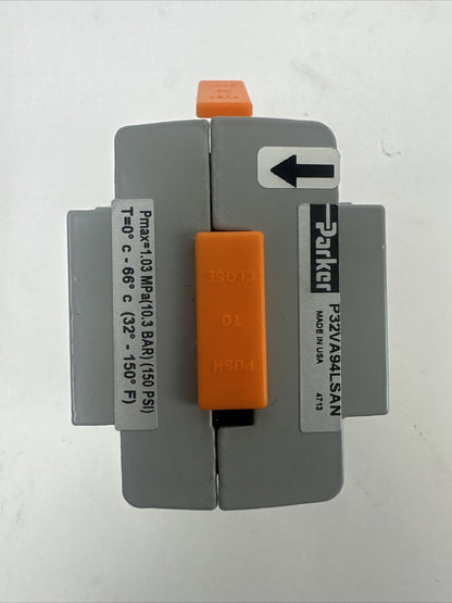 PARKER P32VA94LSAN COMPACT SHUT-OFF VALVE 1/2