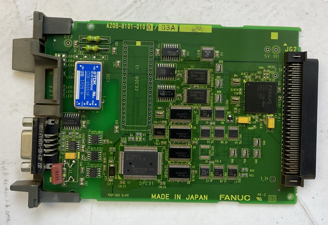 FANUC A20B-8101-0100/03A PROFIBUS SLAVE BOARD