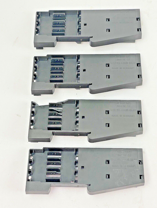 SIEMENS *LOT OF 4* 6ES7 193-4JA00-0AA0 SIMATIC S7  TERMINAL MODULE SIDE PLATE