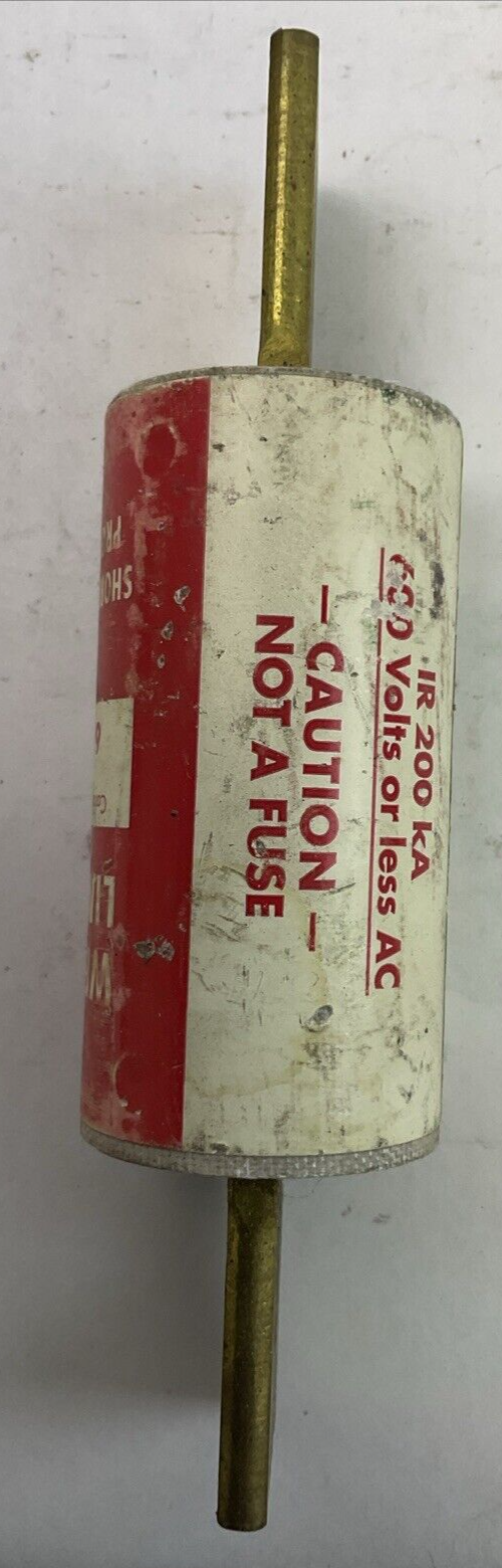 BUSSMANN 64200 WELDER LIMITER FOR SHORT-CURCUIT PROTECTION 600VAC