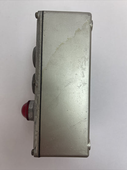 ARROW HART OB-911 START STOP PUSHBUTTON STATION ENCLOSURE 600VAC