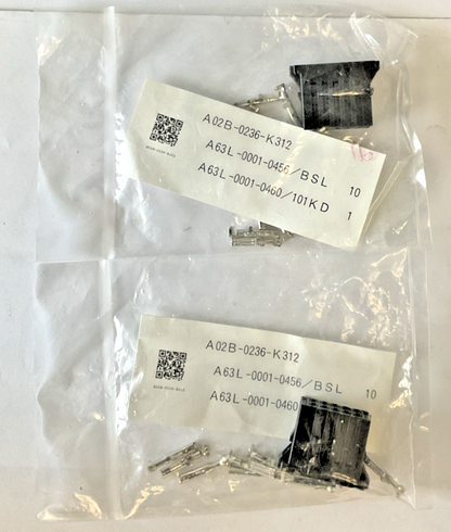 FANUC A02B-0236-K312 CONNECTOR A63L-0001-0456/ A63L-0001-0460***LOTOF2***