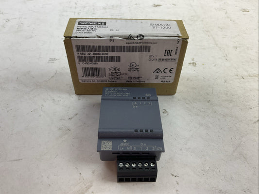 SIEMENS 1P 6ES7 221-3BD30-0XB0 SIMATIC S7-1200 DIGITAL INPUT MODULE