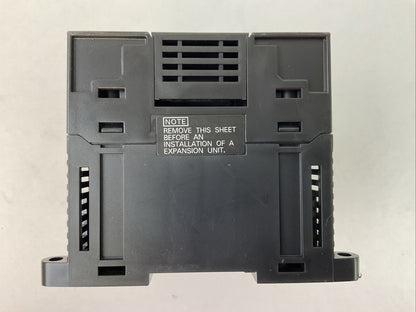 OMRON CP1H-XA40DR-A PROGRAMMABLE CONTROLLER VER 1.2 SOURCE 100-240VAC OUT 24VDC