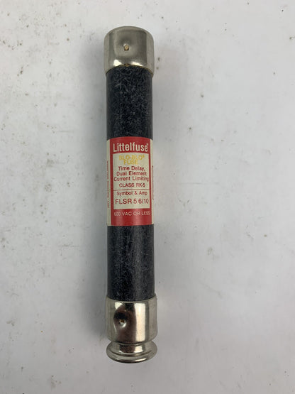 Littlelfuse Slo-Blo Time-Delay FLSR5 6/10 5 6/10A 600V Fuse "Lot of 10"