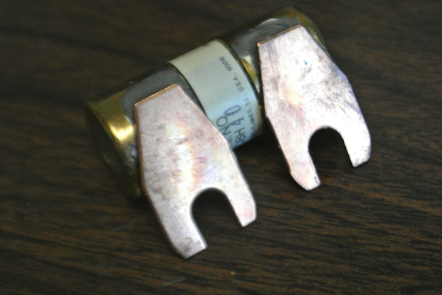 ECONOMY / FPE OBH-40 BOLT-ON FUSE / 40A / 32VDC / NEW SURPLUS