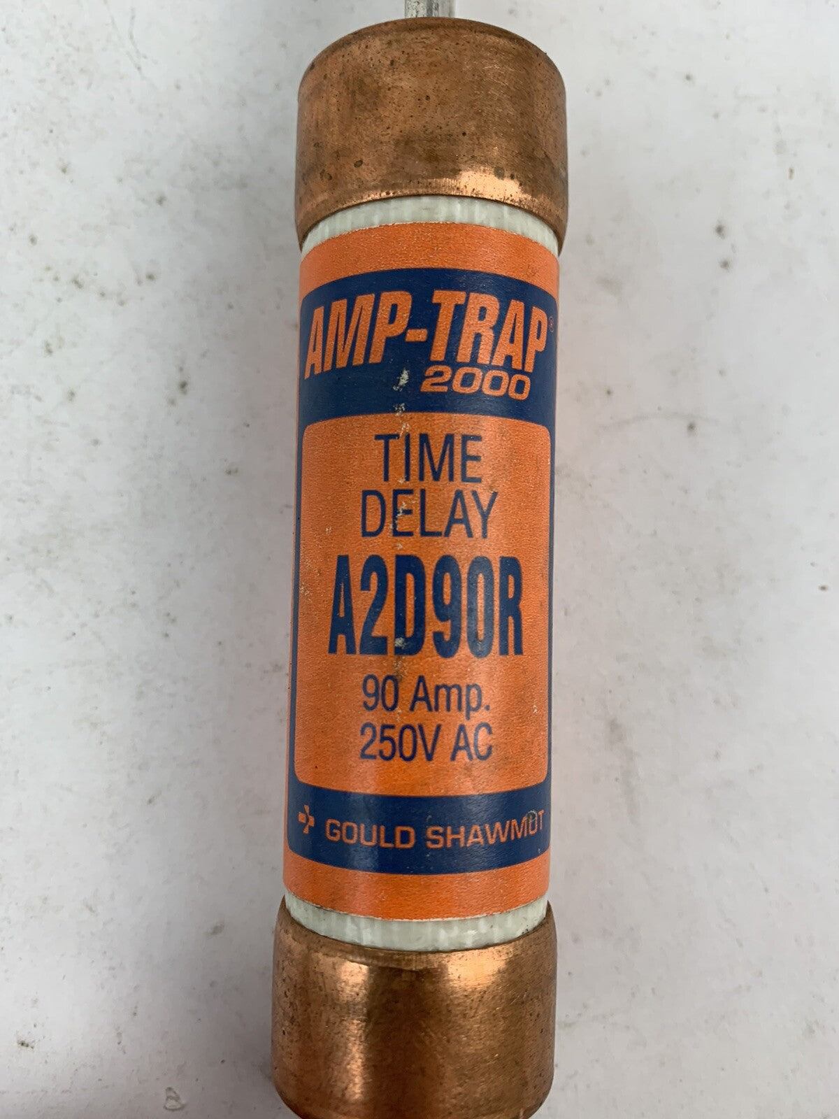 Gould Shawmut Amp-trap 2000 Time-Delay A2D90R 90A 250V Fuse "Lot of 3"