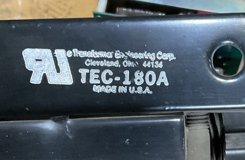 TRENCO TR-18321 INDUCTOR 120A 60HZ 460UH TEC-180A