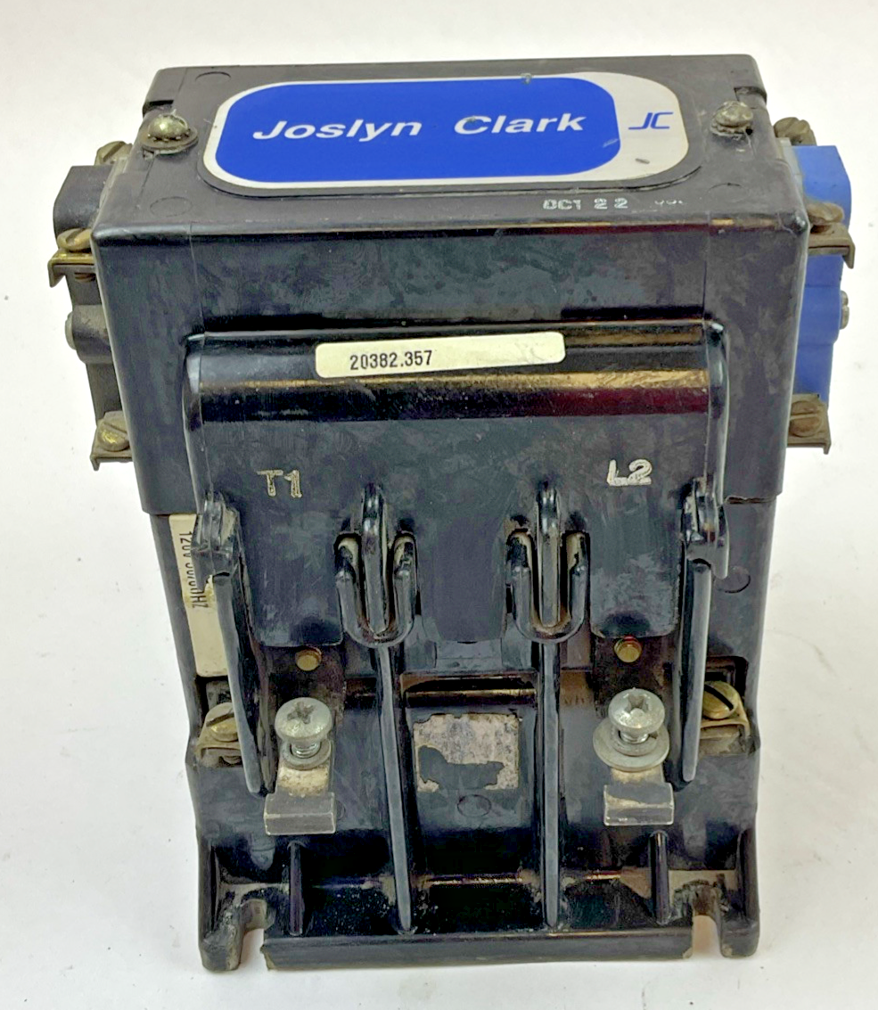 JOSLYN CLARK 5DP3A9004-11 DRIVE CONTACTOR 120V 50/60HZ 126A 500VDC