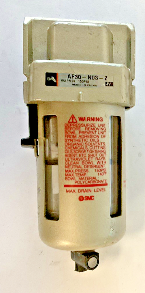 SMC AF30-N03-Z PNEUMATIC FILTER ASSEMBLY 150PSI