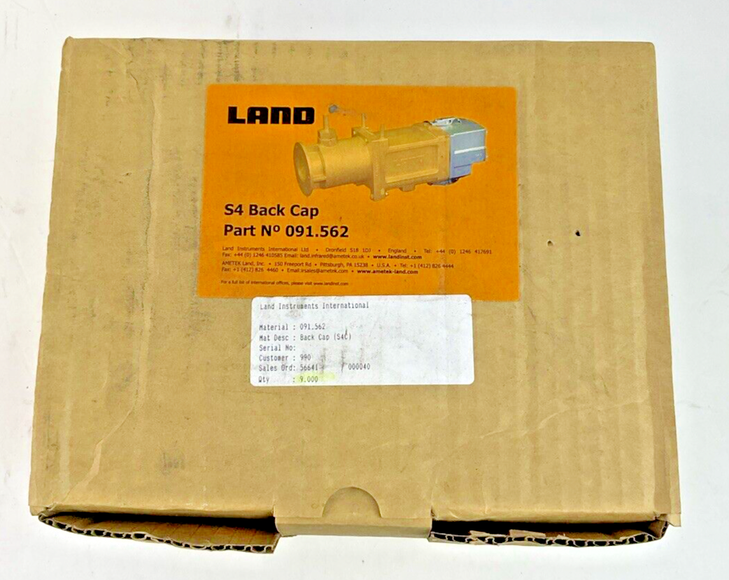 AMETEK / LAND 091.562 BACK CAP  S4