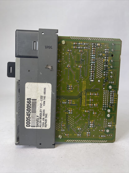 ALLEN BRADLEY 1747-L532 SER C FAC 1M PROC REV 3 PROCESSOR 1747-OS301 SER A FRN 6