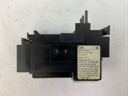 SPRECHER + SCHUH CT 3-12 OVERLOAD RELAY 600VAC 2.5-4.0A
