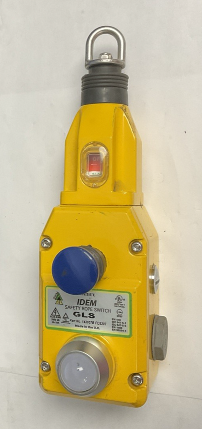 IDEM 142057B FO2207 SAFETY ROPE SWITCH 240V 3A