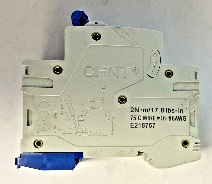 CHINT NB1-63 D16 CIRCUIT BREAKER 480VAC ***LOTOF3***