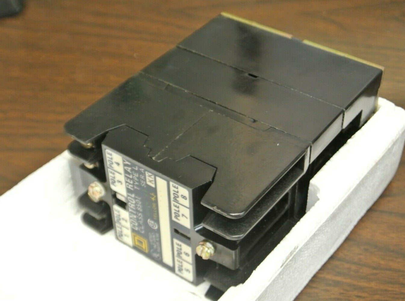 SQUARE D 8501 LO-20 / AC MAGNETIC RELAY / 110-120V/ 2 N.O. / 0 N.C. NEW SURPLUS