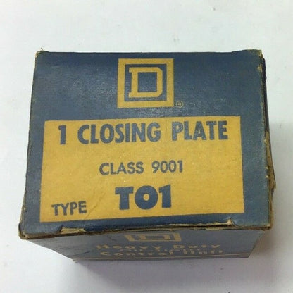 SQUARE D 9001 T01 CLOSING PLATE ***LOTOF3***
