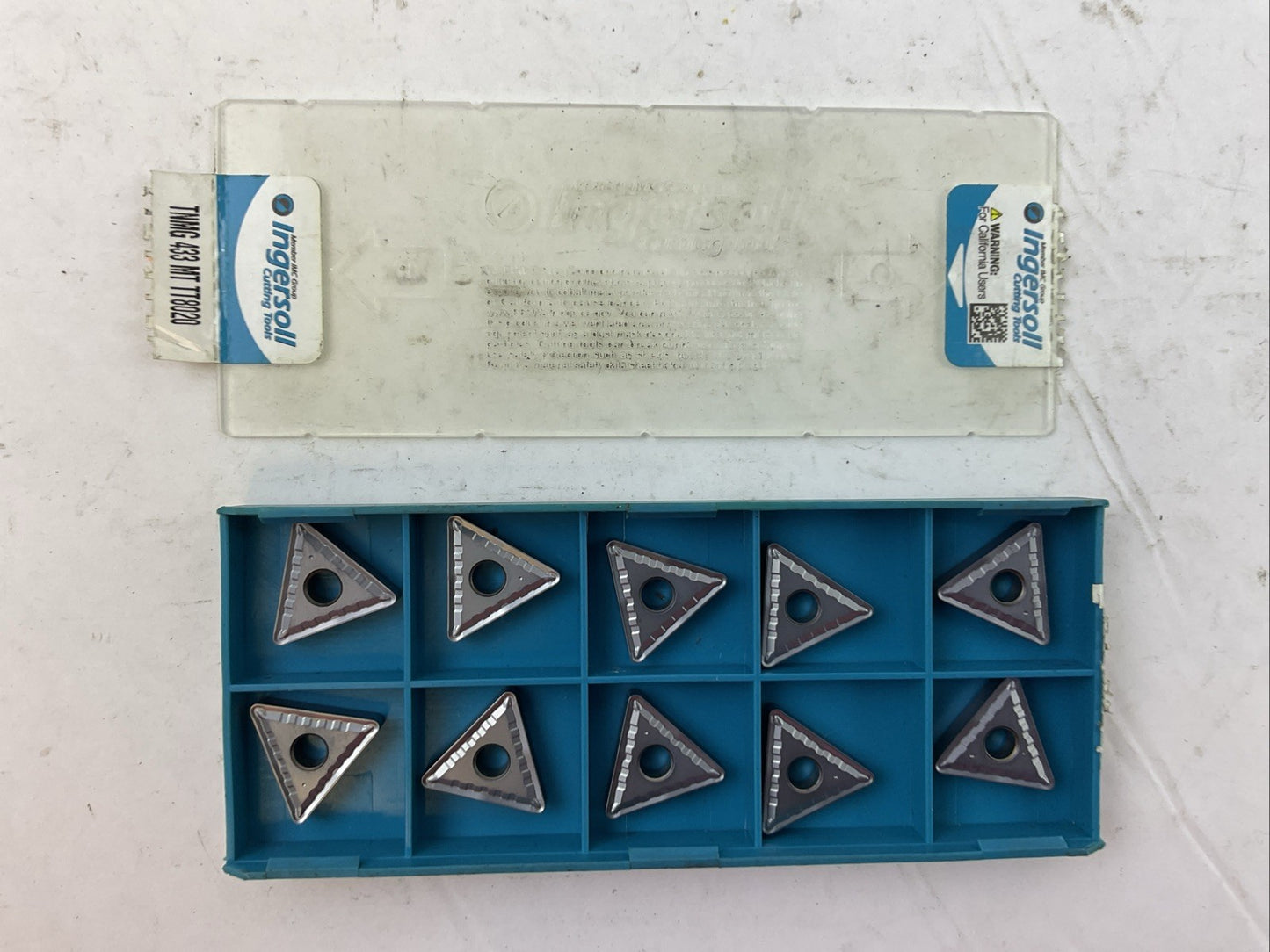 INGERSOLL TNMG 220412 MT TT8020 TNMG 433 MT TT8020 CARBIDE INSERT (BOX OF 10)