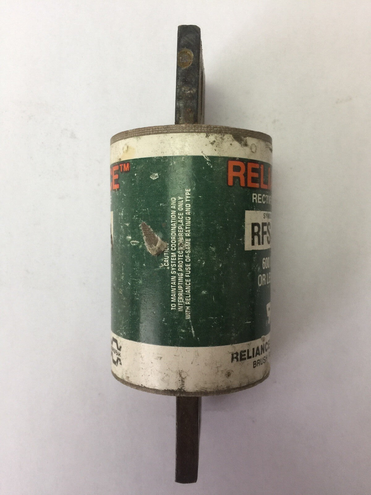 RELIANCE RFS 600 RECTIFIER FUSE 600 AMP 600 VAC