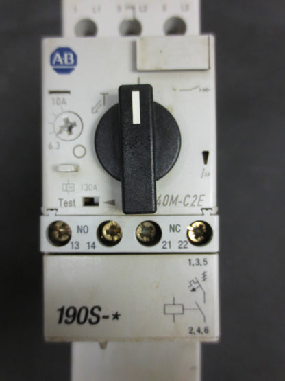ALLEN-BRADLEY 190S-ANDJ2-CC10C / 140M-C2E-C10 / 100-C09Z*10 STARTER CONTACTOR