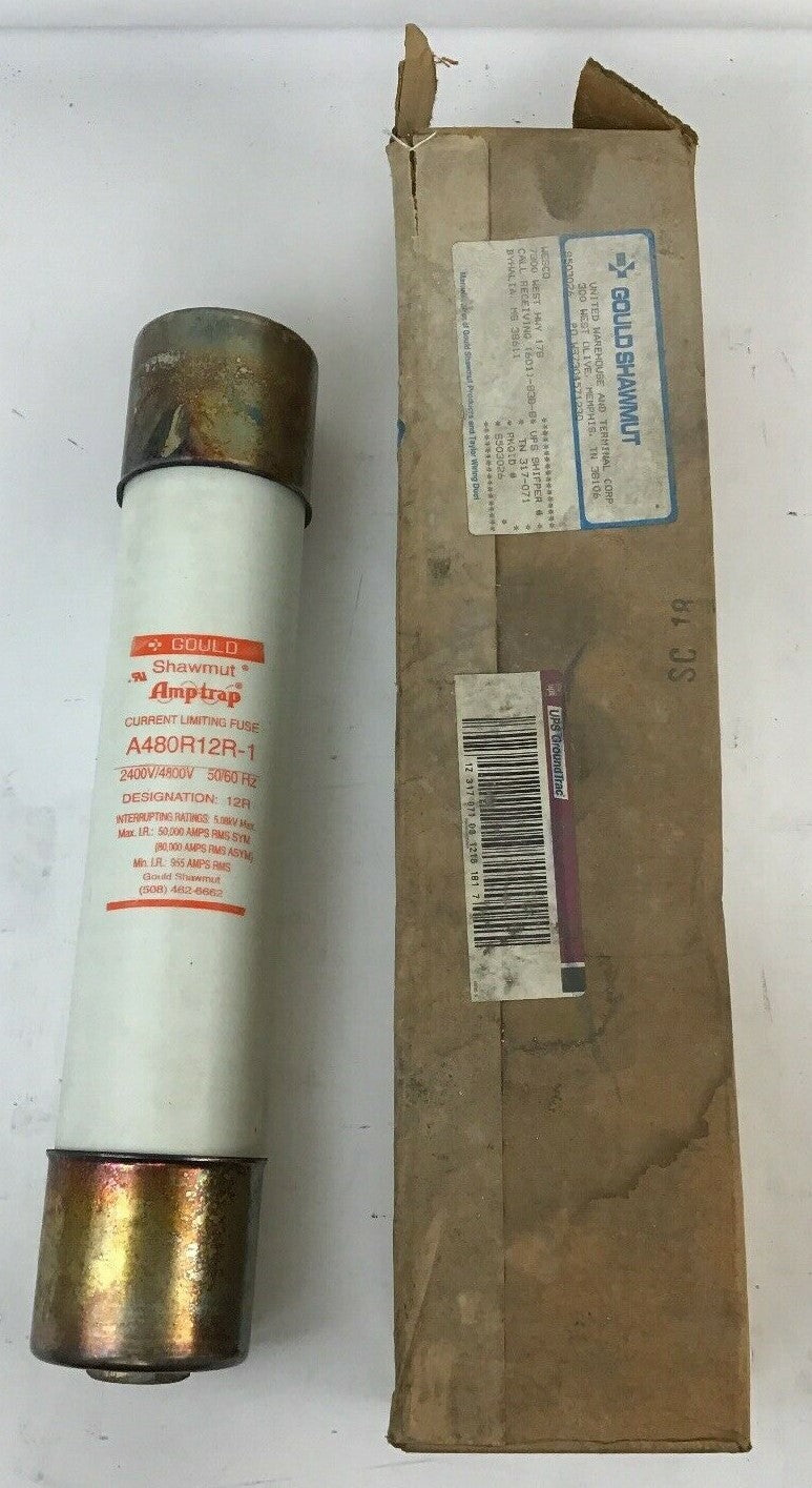 GOULD SHAWMUT A480R12R-1 2400V/4800V 50/60HZ DESIGNATION 12R 508KV
