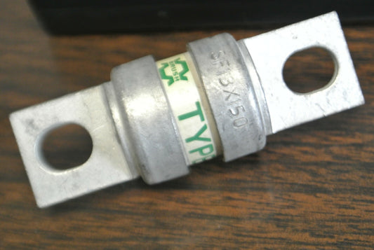 BRUSH / INTERNATIONAL RECTIFIER SF13X50 RECTIFIER FUSE  50A / 130V / NEW SURPLUS