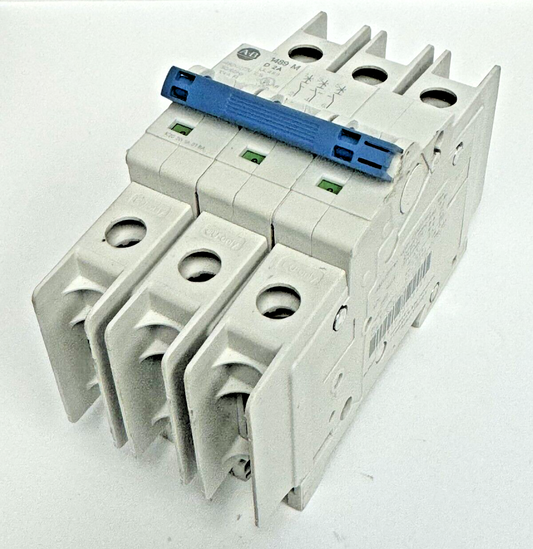 ALLEN-BRADLEY - 1489-M3D020 SER. D - CIRCUIT BREAKER - 3 P, 2 A, 277 V