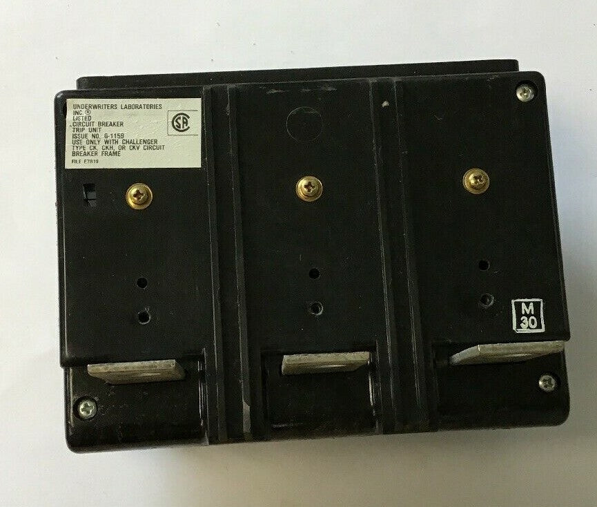 CHALLENGER CKT3400T THERMAL MAGNETIC TRIP UNIT 400AMP