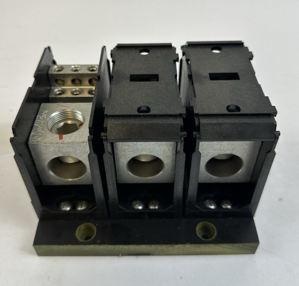 SQUARE D 9080-LBFA369136 3P 335A 600V POWER DISTRIBUTION BLOCK