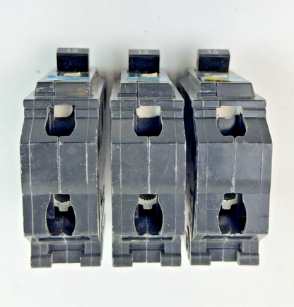 GE **LOT OF 3** THHQB1115 - CIRCUIT BREAKER - 1 POLE, 15 A, 240 VAC