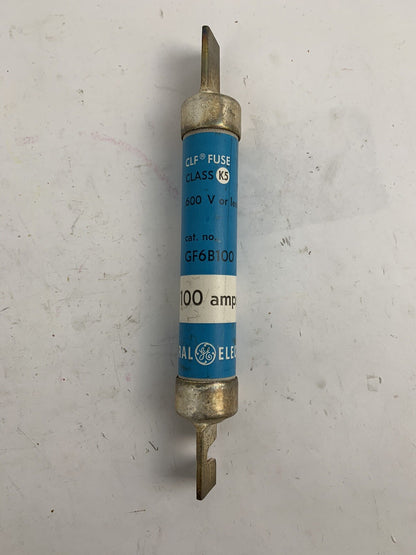General Electric GF6B100 100A 600V Fuse "Lot of 3"