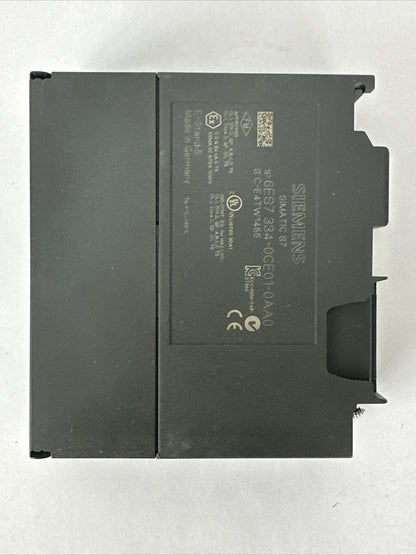SIEMENS 1P 6ES7 334-0CE01-0AA0 I/O MODULE SIMATIC S7