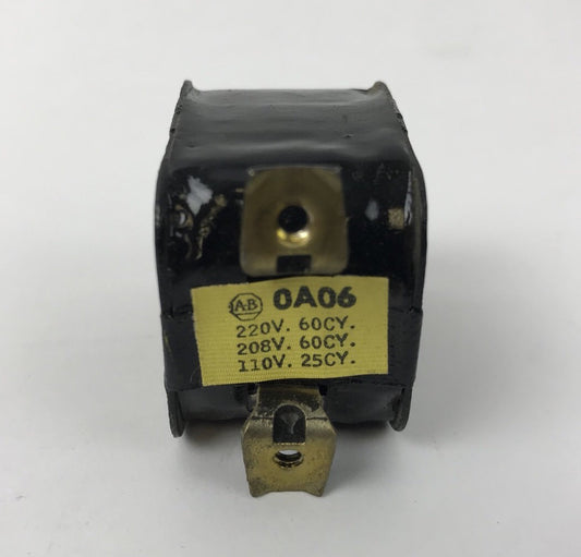 Allen Bradley OA06 Coil 220 V 60 HZ 208 V 60 Hz 110 V 50 HZ Used