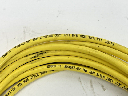 WOODHEAD / BRAD  - 1300060345 - 5M 18/3 AWG PVC CORDSET - REPLACES P/N 40903-E