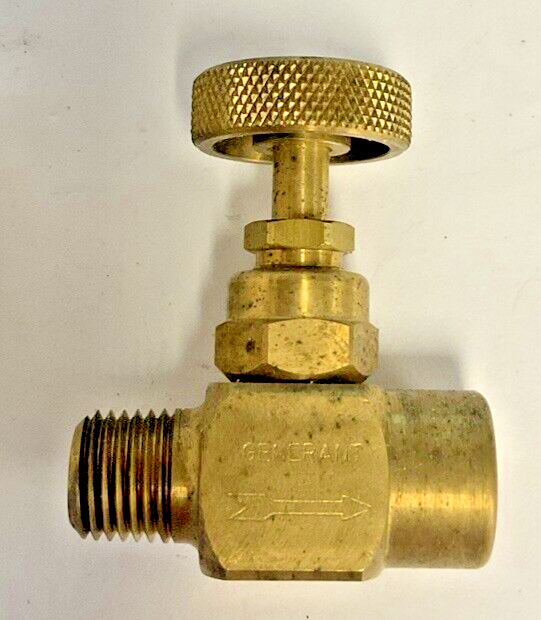 GENERANT 3000-6-T 1/4" MxF NEEDLE VALVE