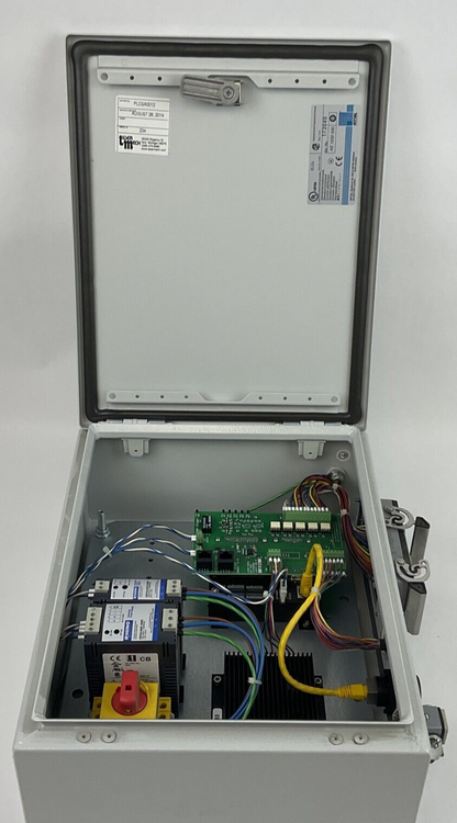 LASER MECH PLCSA0012 FIBER CUT DEVICE NET CONTROLLER *MISSING FRONT COVER KEY*